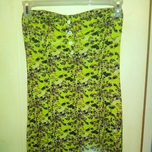 Strapless short Volcom dress